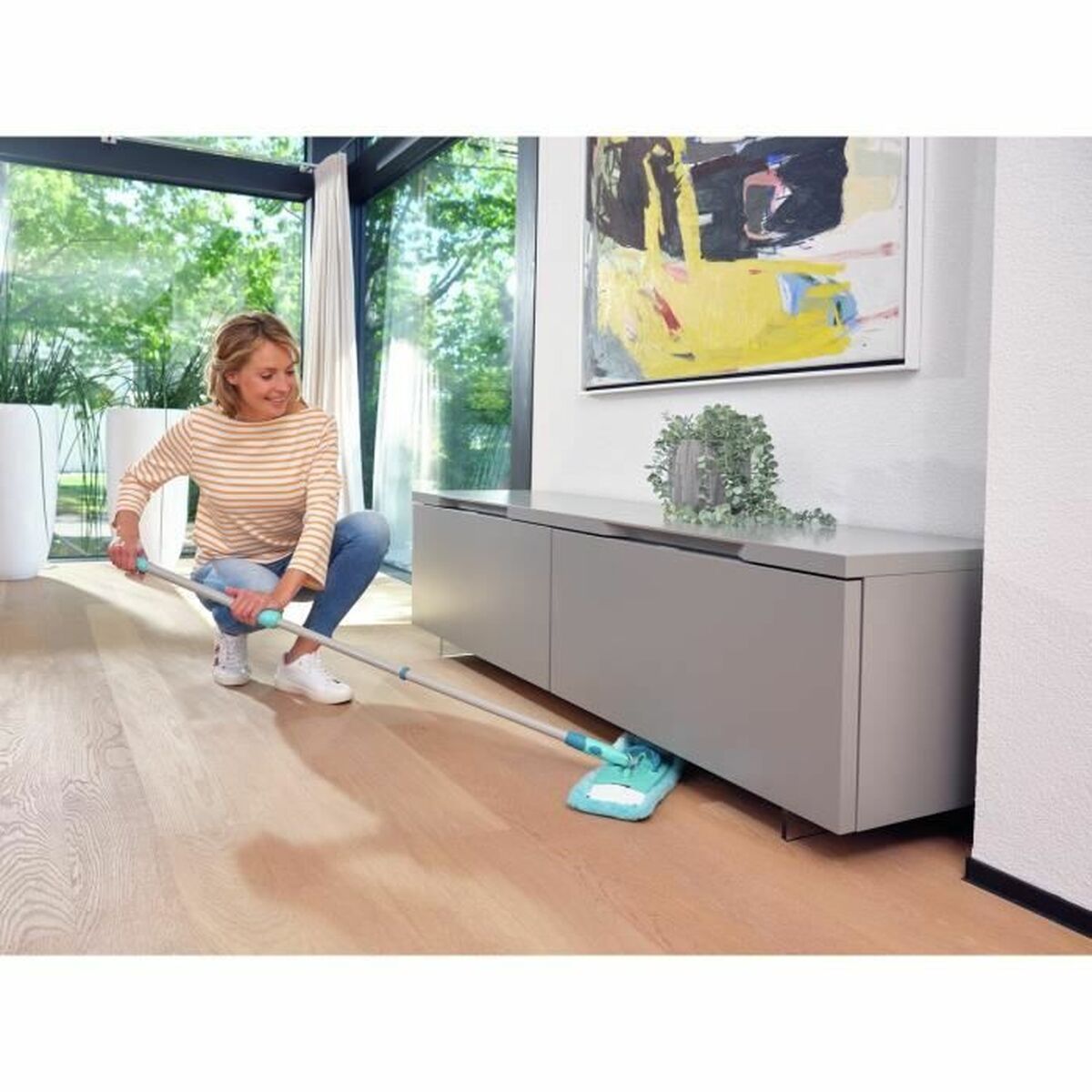 Zamenjava za krpe Leifheit Clean Twist M Ergo Static Plus 52124 Poliester